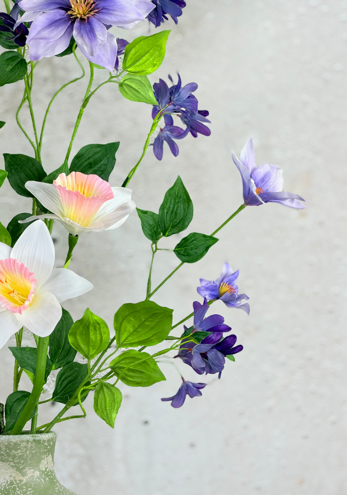 Zijden boeket "Lilac Dreams" | 80cm