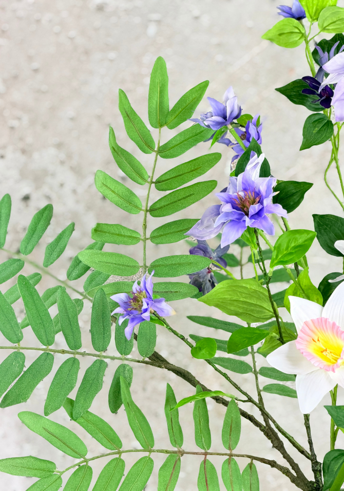 Zijden boeket "Lilac Dreams" | 80cm