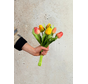 Kunst tulpen - kleurenmix  pastel | 7 stuks