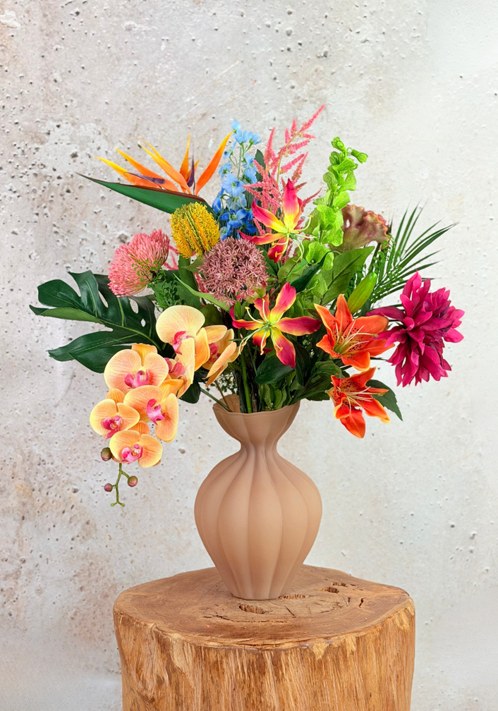 Zijden boeket "Tropical Dreams"  | 75cm