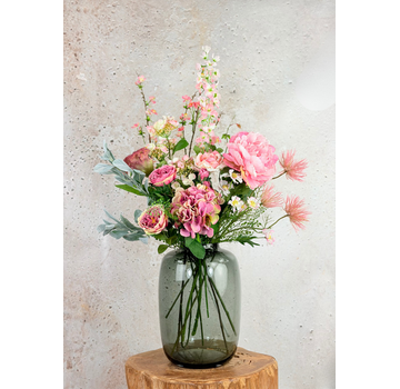 Zijden boeket "Lovely Pink"  | 75cm