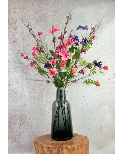 Zijden boeket "Sweet Blossom Storm" | 90 cm