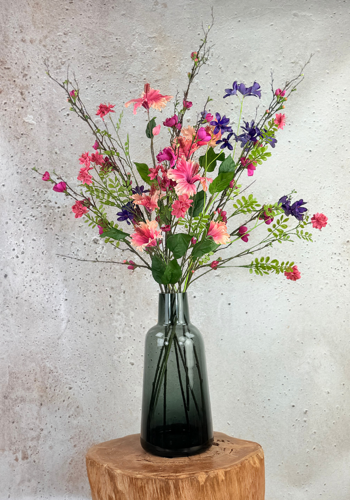 Zijden boeket "Sweet Blossom Storm" | 90 cm