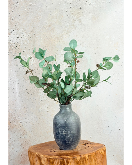 Zijden boeket "Euca love" | 80cm