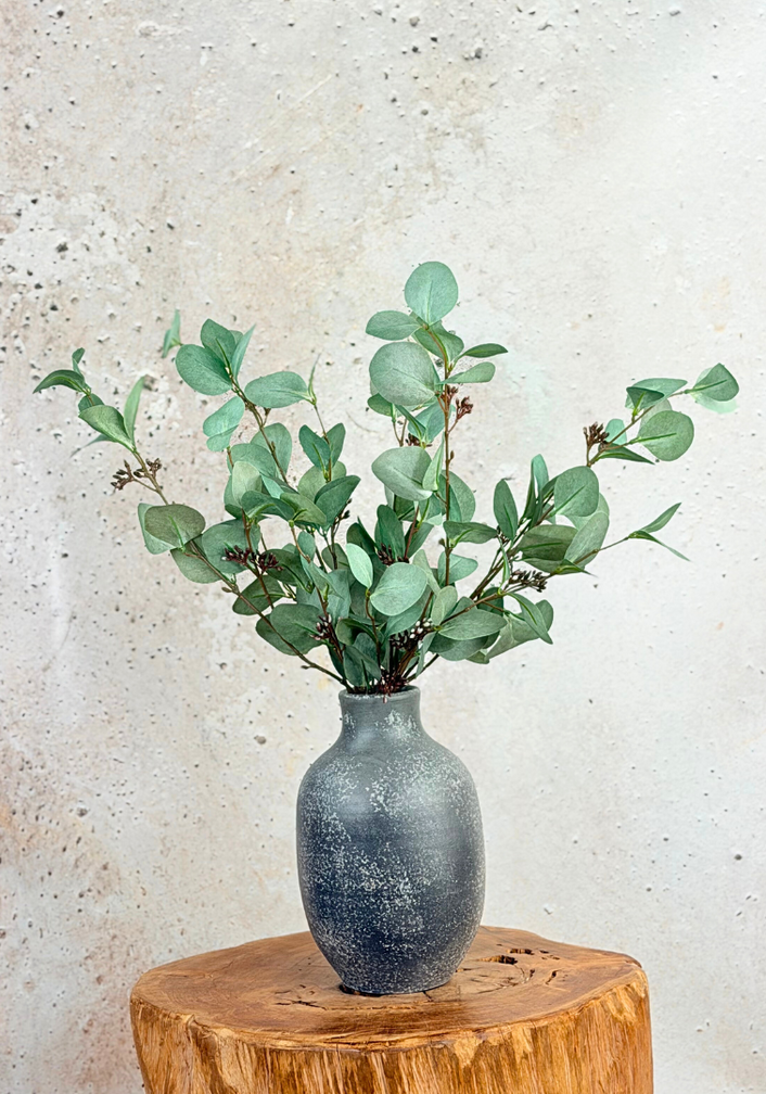 Zijden boeket "Euca love" | 80cm