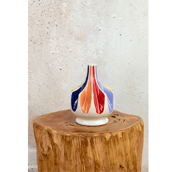 Keramieke Regenboog vaas | Small - 18x23cm