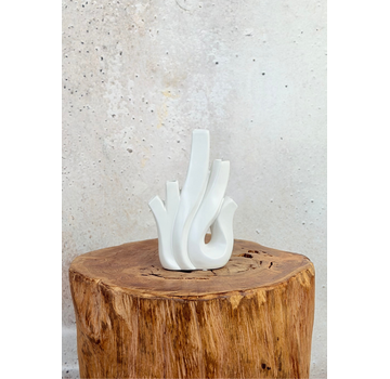 Tulpenvaas "White Coral" | 16,5x24,5cm