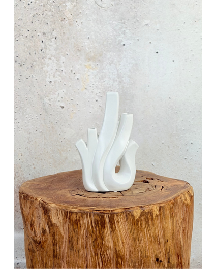 Tulpenvaas "White Coral" | 16,5x24,5cm