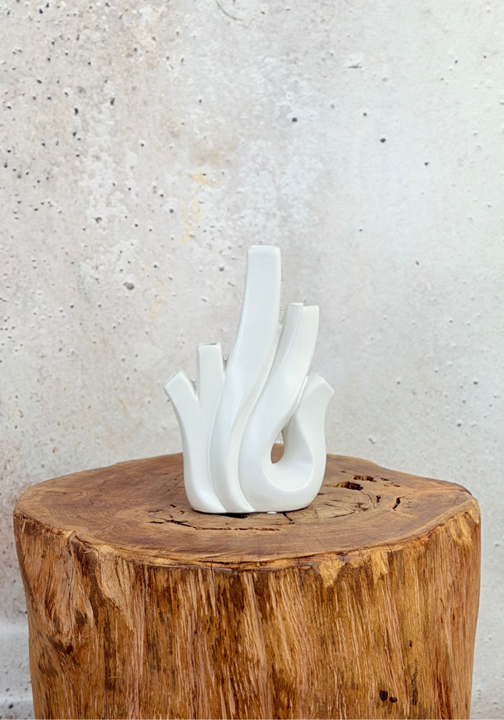 Tulpenvaas "White Coral" | 16,5x24,5cm