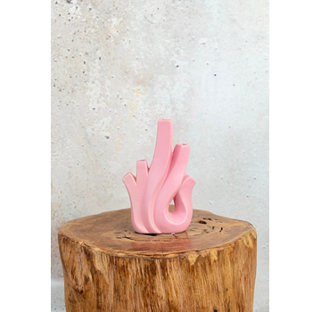 Tulpenvaas "Pink Coral" (Small) | 16,5x24,5cm