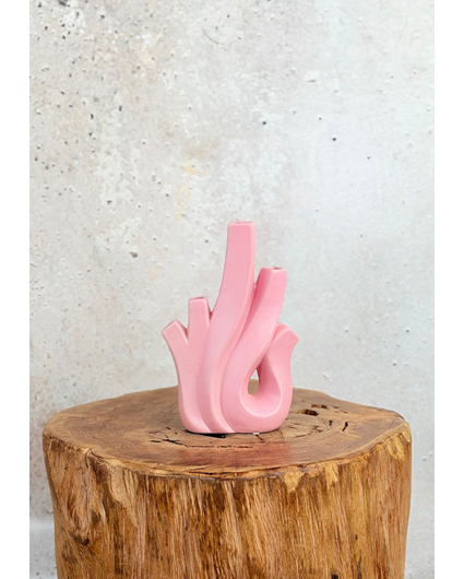 Tulpenvaas "Pink Coral" (Small) | 16,5x24,5cm