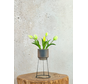 Kunst Tulpen - wit (incl. pot) | 30cm