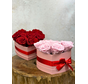 Longlife Rozenbox 'hart' (9 stuks rozen)