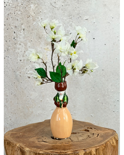 Zijden boeket "Silk Mind" - inclusief vaas