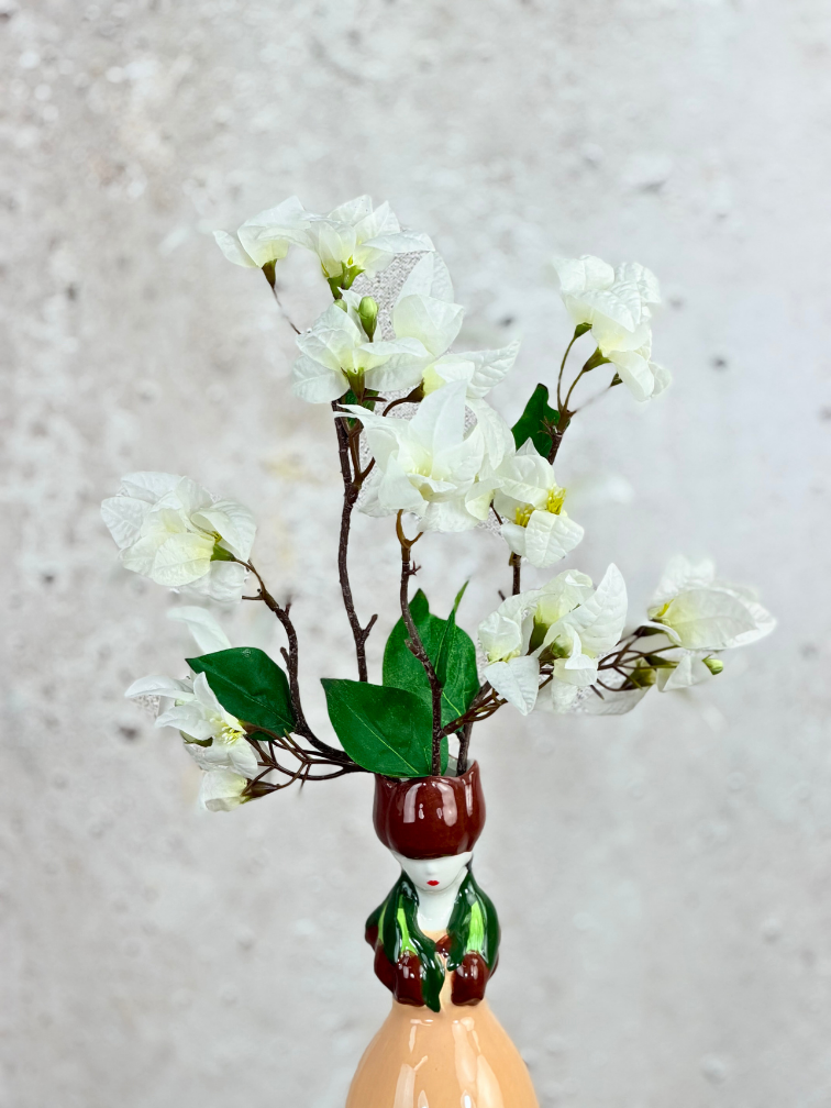 Zijden boeket "Silk Mind" - inclusief vaas