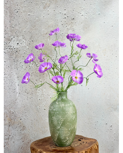 Zijden boeket "Veldboeket Lilac" | 80cm