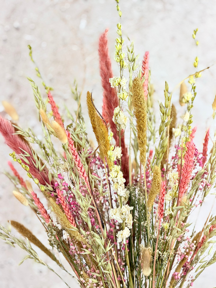 Droogbloemen boeket "Tea Time" |  70cm