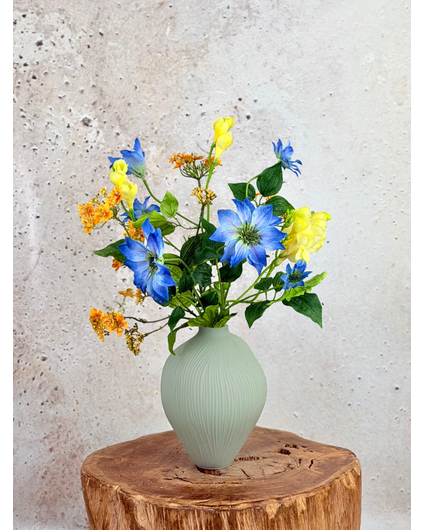 Zijden boeket "Silician Breeze" | 50cm