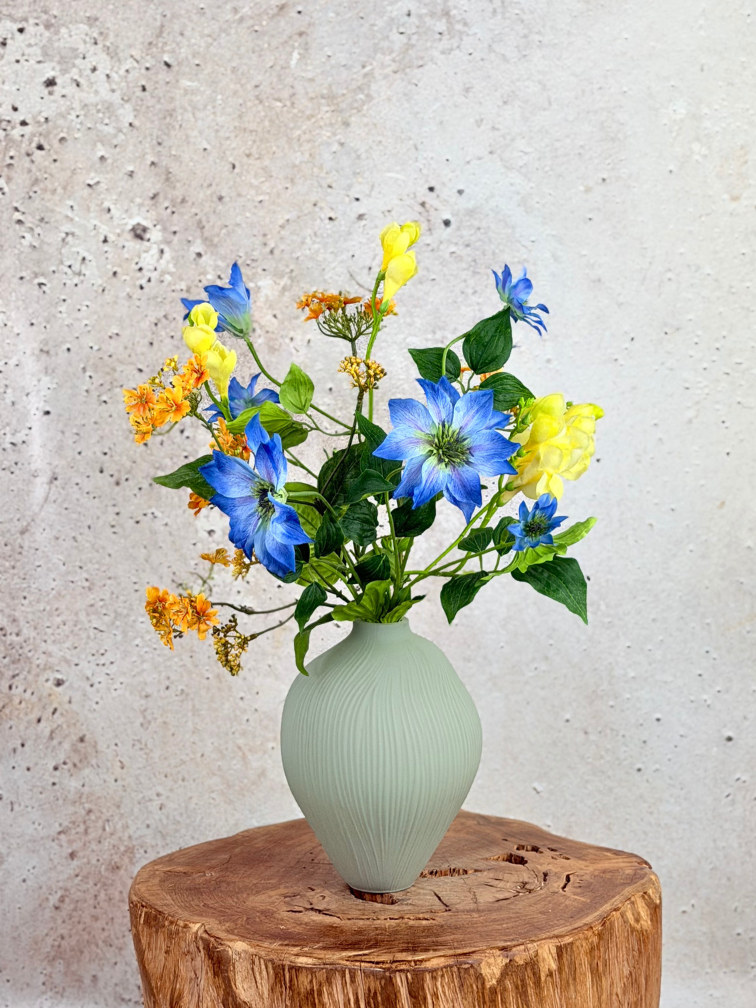 Zijden boeket "Silician Breeze" | 50cm