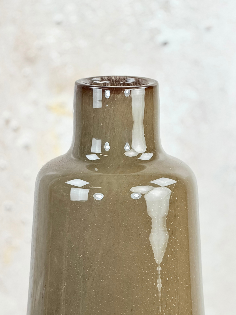 Vase The World | "Jana Dark Brown" | Ø18 x H35 cm