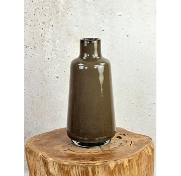 Vase The World | "Jana Dark Brown" | Ø18 x H35 cm