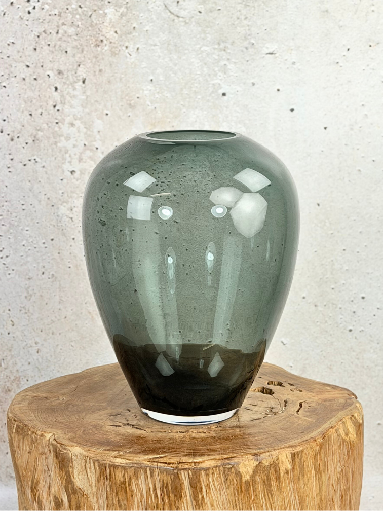 Vase the World | Kander vaas "Grey" | ⌀28xH35cm