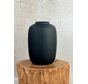 Vase The World | Artic "Matt Black" | ⌀25xH35cm