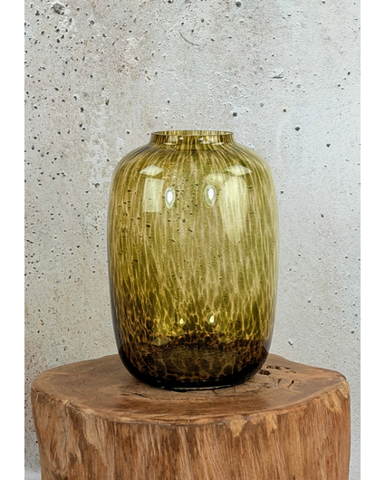 Vase The World | Artic "Cheetah vaas" | ⌀25xH35cm