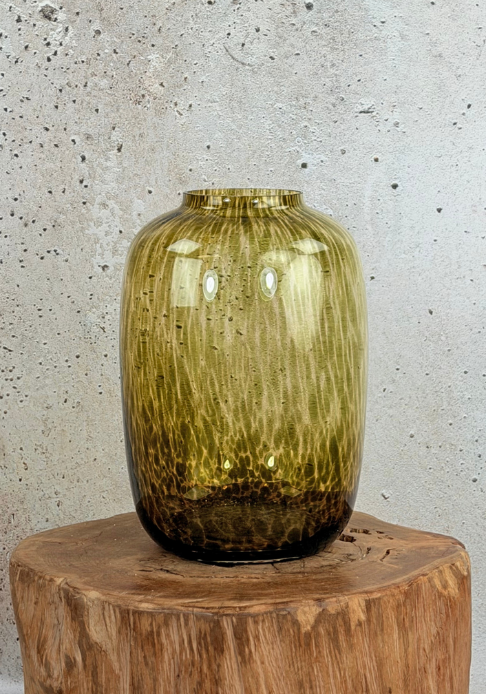 Vase The World | Artic "Cheetah vaas" | ⌀25xH35cm