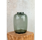 Vase the World |  Kara vaas "Grey" | ⌀25xH35cm