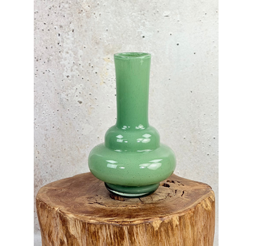 Vase The World |  "Bolombo Green" | ⌀20xH36cm