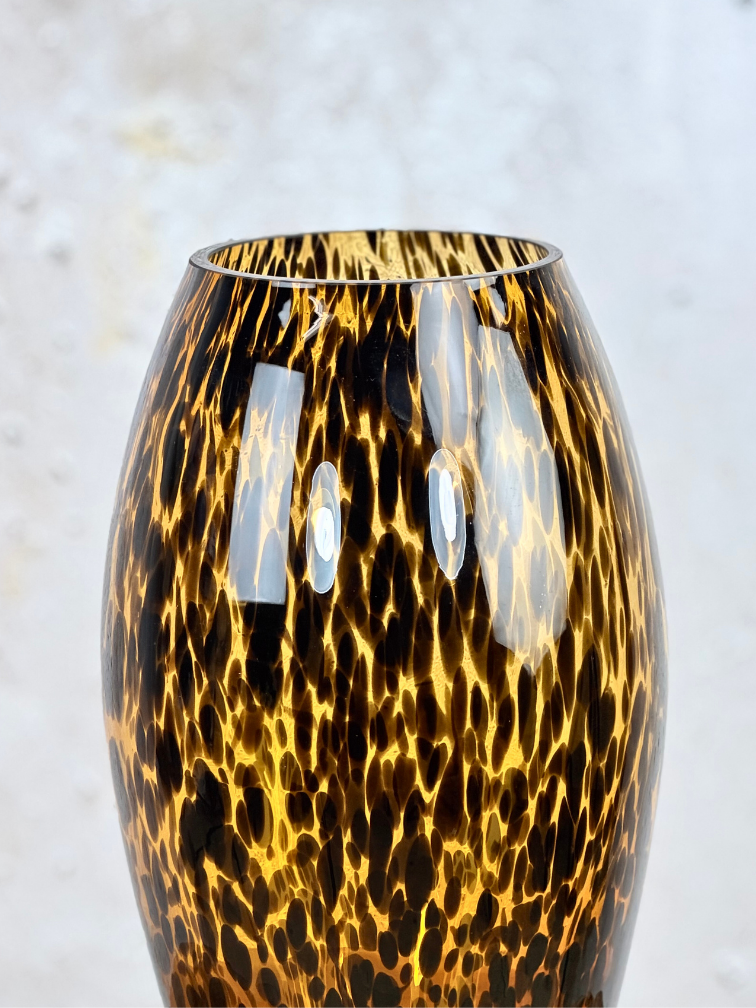 Vase the World | Ubangi vaas "Cheetah" | ⌀17xH30cm