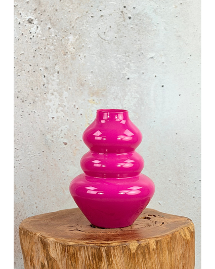 Donny vaas | Fuchsia |  ⌀ 22cm xH29 cm