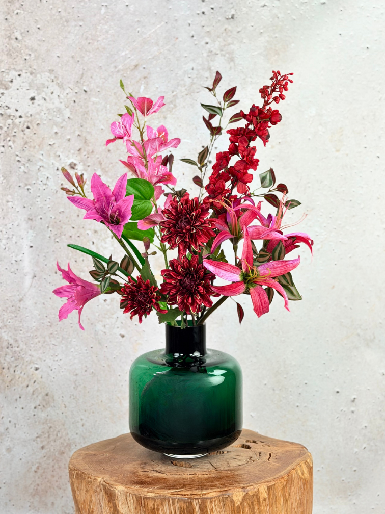 Zijden boeket "Lily Rose" | 70cm