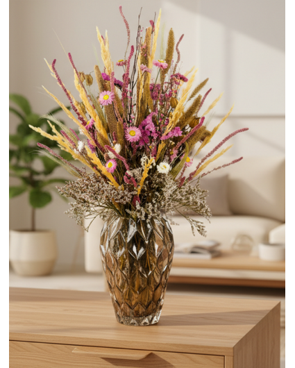 Droogboeket "Zomerliefde" | 60cm - small