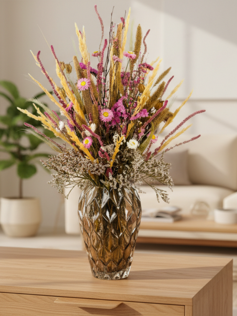 Droogbloemen boeket "Zomerliefde" | 60cm  - small