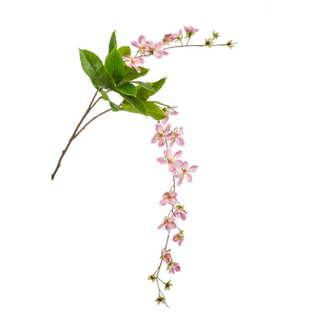 Zijden bloesem "Bauhinia hanging spray" pink | 100 cm