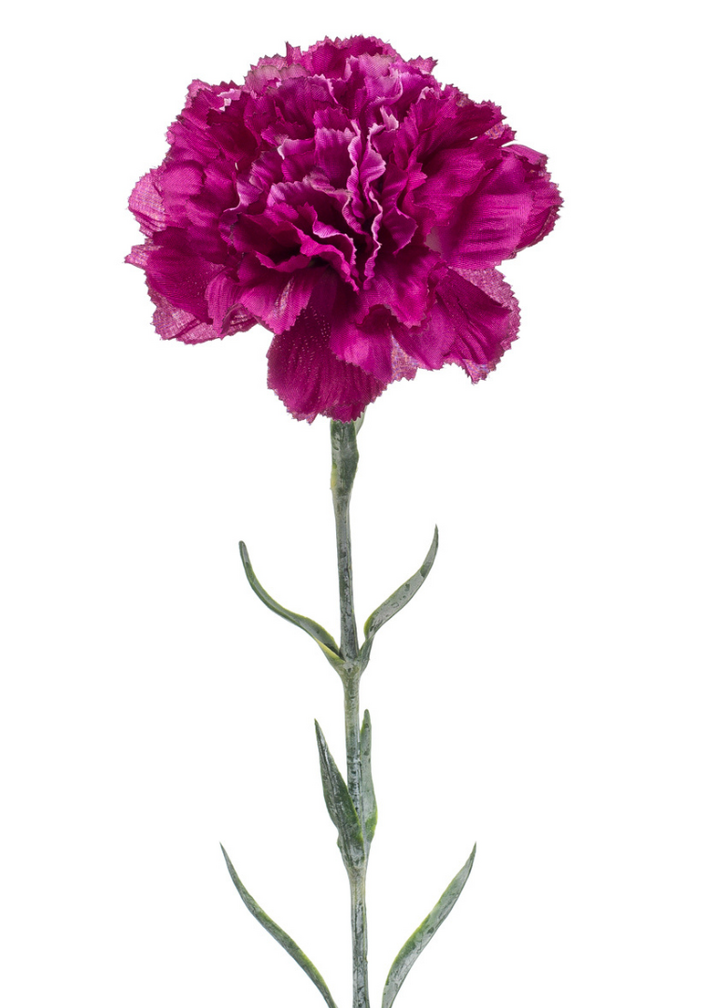 Zijden bloem "Dianthus" spray purple | 67 cm