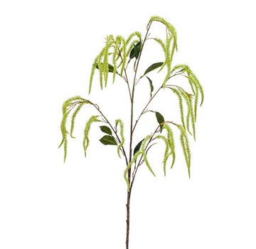 Zijden bloem "Amaranthus XL" green | 100cm