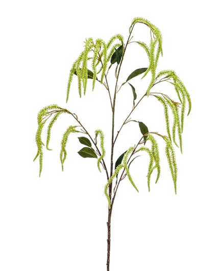 Zijden bloem "Amaranthus XL" green | 100cm