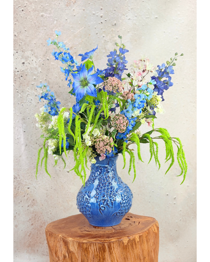 Zijden bloemen boeket "Victoriaans Boeket" | 80cm