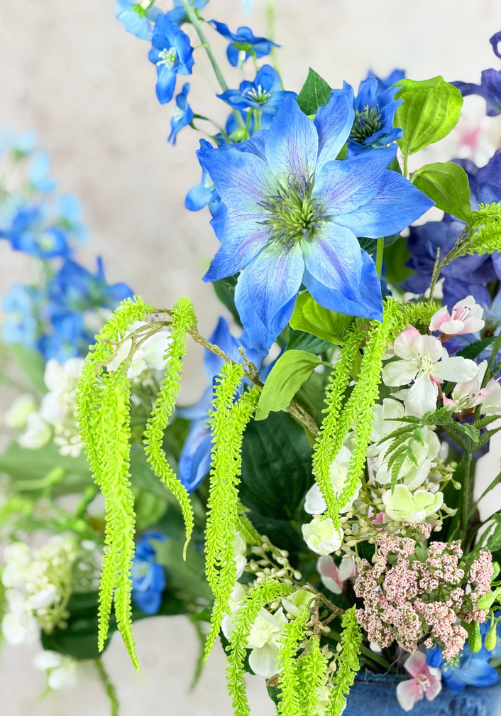 Zijden bloemen boeket "Victoriaans Boeket" | 80cm