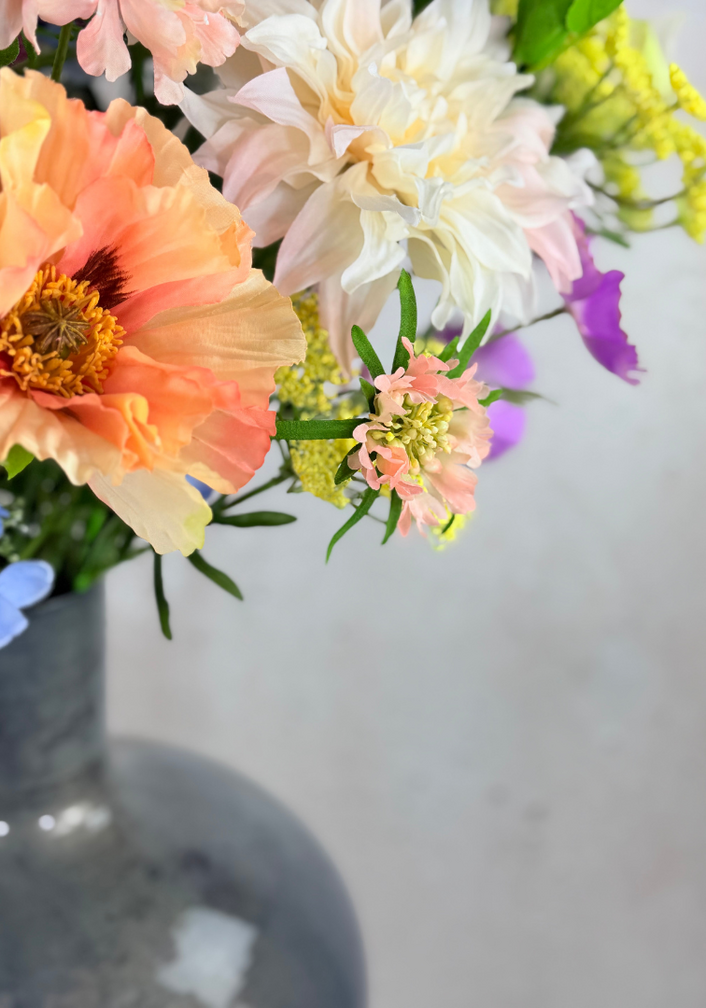 Zijden boeket "Pastel Beauty"  | 100 cm