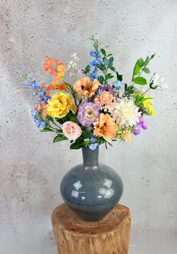 Zijden boeket "Pastel Beauty"  | 100 cm