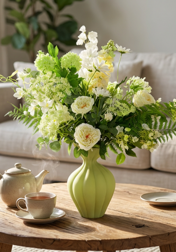 Zijden boeket "Garden of Passion" | 70cm