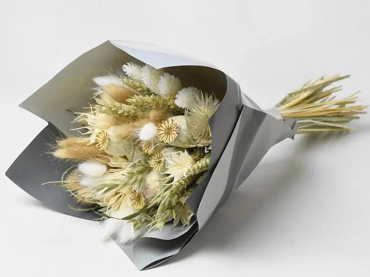 Veldboeket "White Alisson" (medium) | 40cm