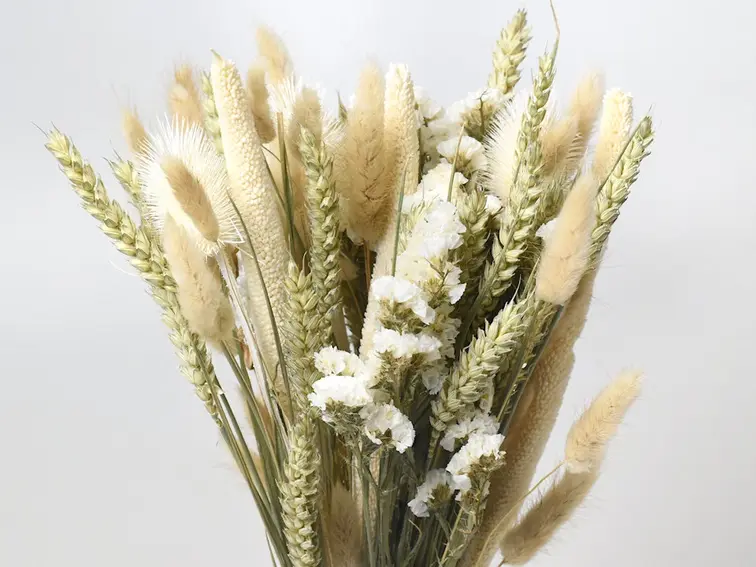 Veldboeket "White Alisson" (large) | 55cm
