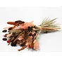 Veldboeket droogbloemen "Peach" | 55cm