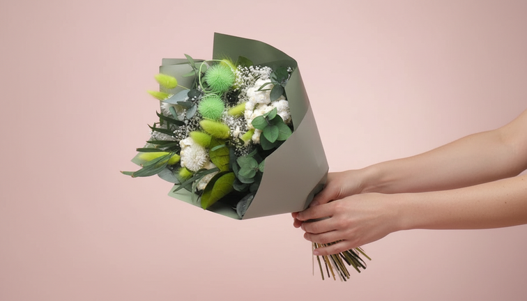 Droogboeket "Soothing Neutrals" | 40cm