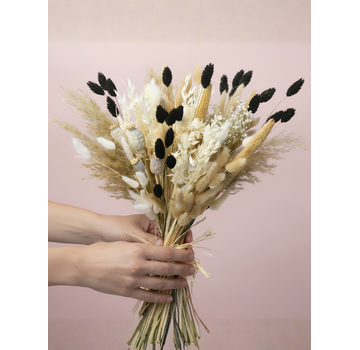 Droogboeket "Berylla's Night" | 60cm